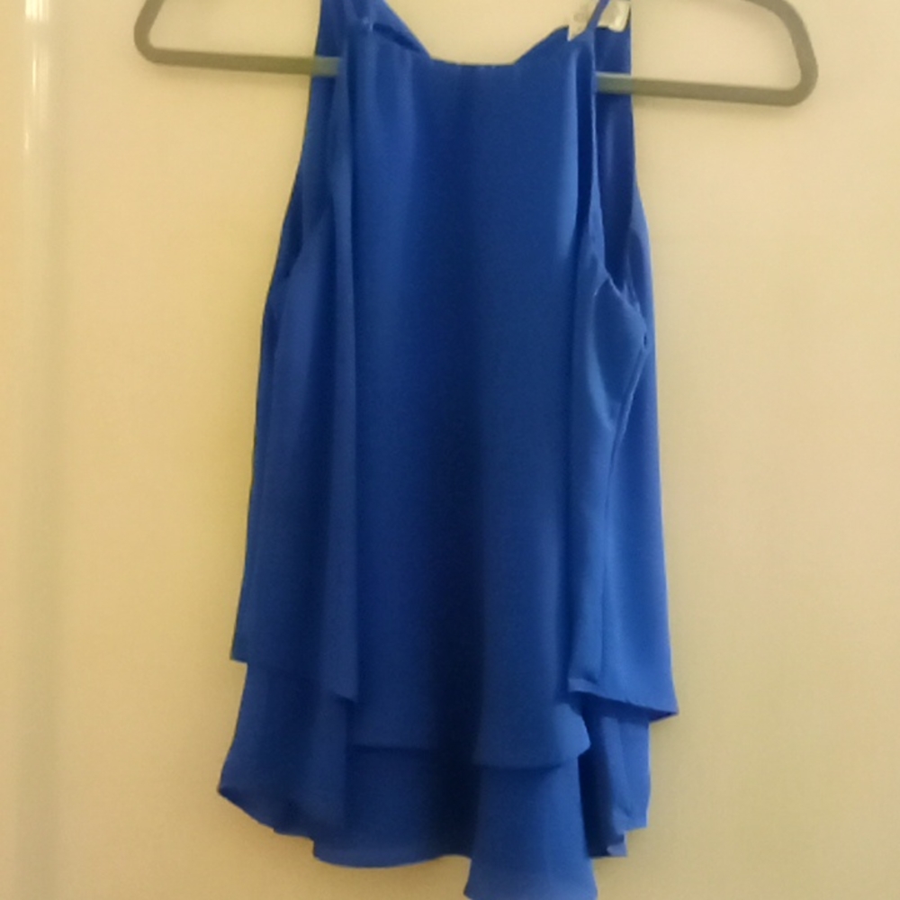 Pink Rose, Royal Blue, Top